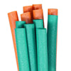 Pool Mate 12-Pack Pool Noodles, Teal And Orange
