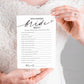 Wybgno Wedding Shower Games Cards, Who Knows The Bride Best, Bridal Shower Games 25 Guests, Engagement Party Wedding Games For G