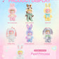 Rolife Plush Doll Shining Bunny Series, 7.8" Colorful Rabbit Toy, Random Design, Creative Collectible Gift