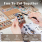 CUTEBEE DIY Book Nook Kit  Miniature House Kits for mature-themed and Teens  DIY Miniature Book Nook kit with Sensor Led Light  Gifts for Lovers and Family (The Scholar's Bookstore)