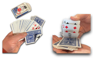 Hat Trick Magic Card Illusions For Beginner To Professional Wizards - Appearing, Teleporting, Transforming Miracles (Blue Brainw