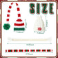 4 Pack Doll Clothes Christmas Mini Snowman Hats Scarf, Santa Knit Hat Christmas Tree Scarf For Doll Elf Santa Mini Snowman (Nove