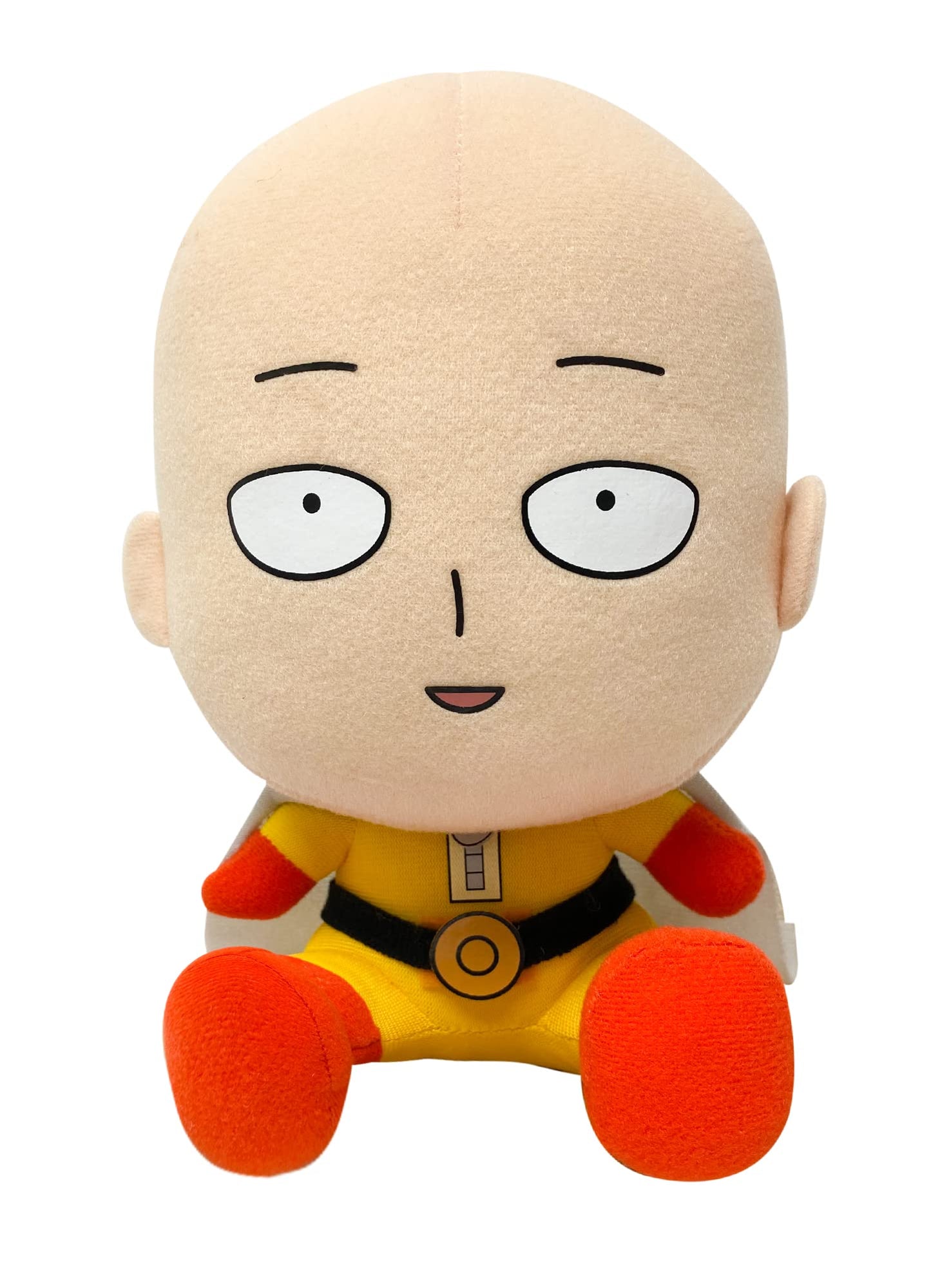 Great Eastern Entertainment One Punch Man Saitama Plush Toy, 5" Multi-colored, Model GE52222, Soft Plush Material