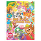 Crayola Big Book of Animal Pals Coloring Book, 288 Pages, Large, Multicolored, Model 042731, Perfect Gift for Kids Ages 3-6