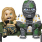 Beast Kingdom San Diego Comic-Con 2021 Exclusive Avengers: Endgame: Bro Thor & Korg Mea-025 Mini Egg Attack Figure, Multicolor