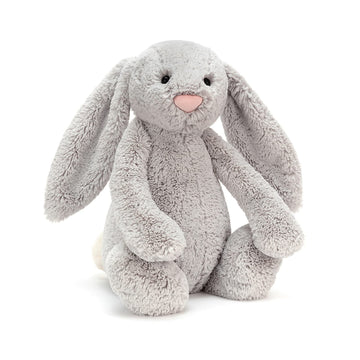 Jellycat Bashful Grey Bunny Stuffed Animal, Huge 21 Inches - Rabbit And Bunny Plush Toy - Classic Children'S Gift