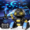 Baiwu Robot Toys For Kids,Rc Robot With Gesture Sensing & Led Eyes,Star Projector And Music,Boys & Girls Toys For 6+ Age(Black)
