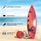 LA KEN DU Finger Surfboard for Car Ride, 2PCS Mini Surfboard for Kids-Wind Surfboard Fingerboard for Car Window (Red & Green wit
