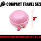 Casematix Pink Carry Case Compatible With Tamagotchi On Virtual Interactive Pet Game, Includes Compact Case Only