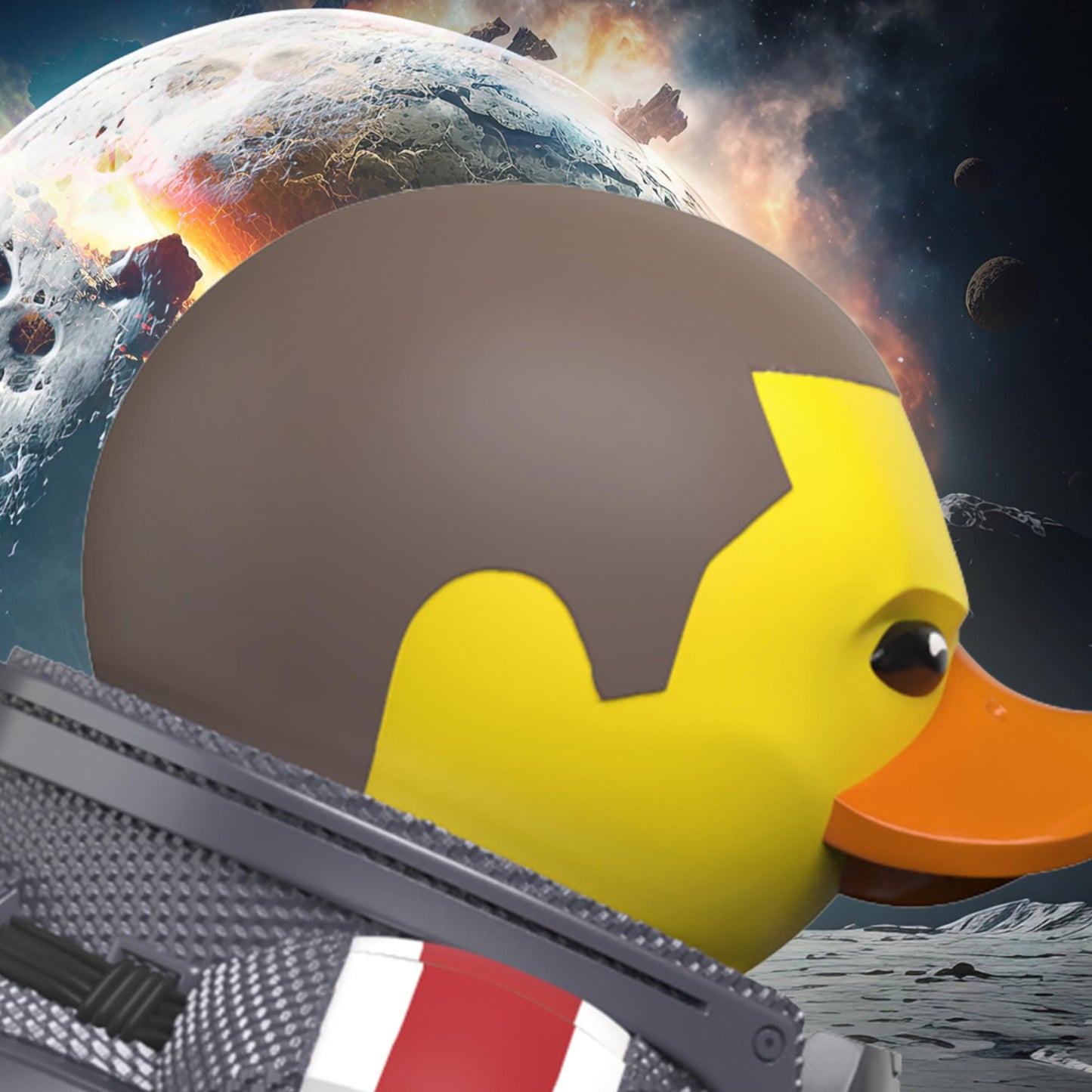 Tubbz First Edition: Mass Effect - Male Commander Shepard Cosplaying Rubber Duck Vinyl Figure