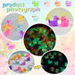 120Pcs Mini Resin Ducks Luminous Mini Ducks Glow In The Dark, Tiny Ducks To Hide, Little Ducks, Miniature Ducks For Garden Micro