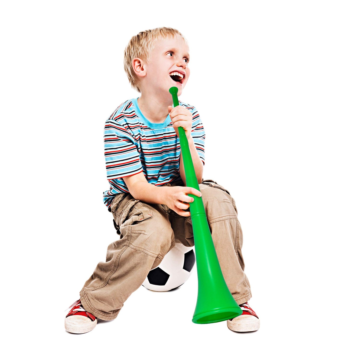 Windy City Novelties Collapsible Stadium Horn - 28 - Green