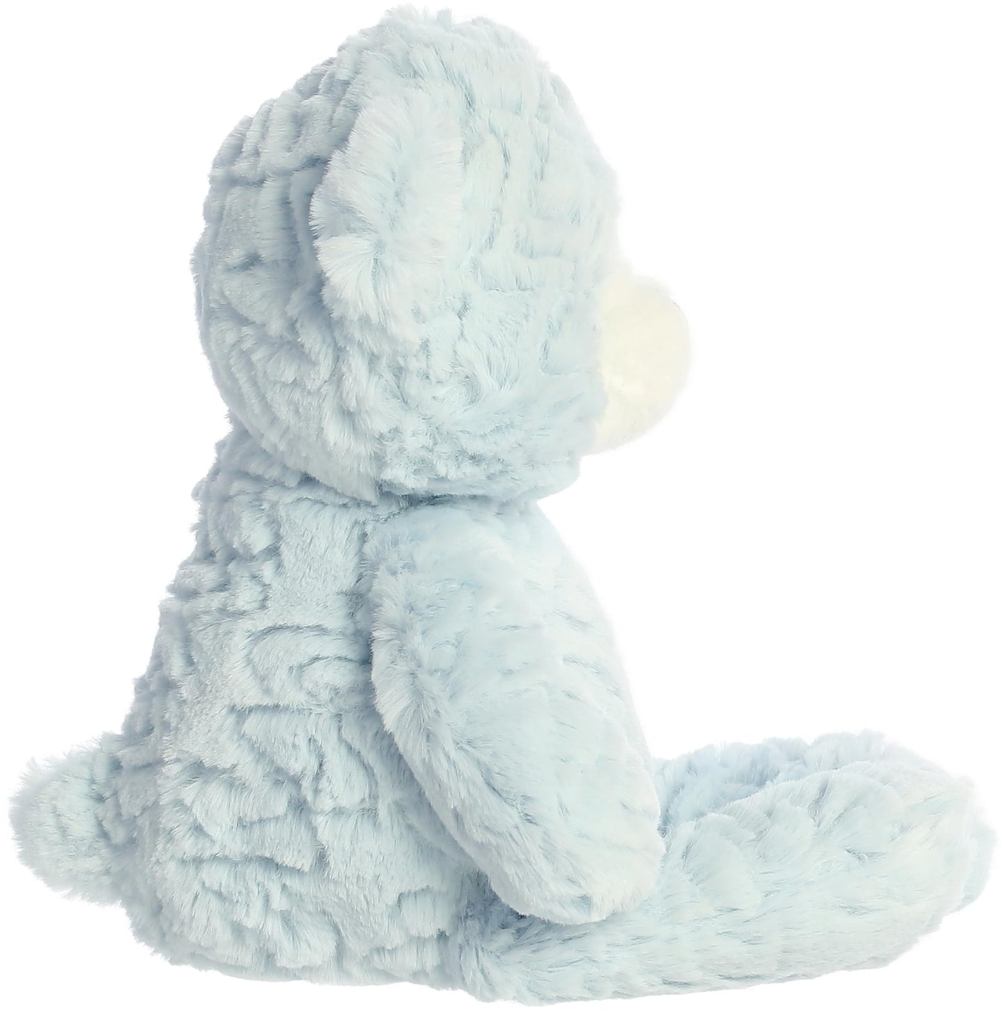 Aurora® Snuggly Huggy Bear™ Baby Stuffed Animal - Comforting Companion - Imaginative Play - Blue 13 Inches