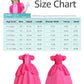 Sabbenia Pink Princess Costume for Girls Cosplay Pink for Halloween Birthday Party Dress Up 3-4Y