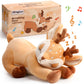 HyDren Deer Breathing Stuffed Animal Soft Soothing Stuffed Animal Deer Plush Anxiety Plush Toys with Music Lights and Realistic Breathing Motion for mature-themed Kids Anxiety Relief Relaxation Sleep Calming