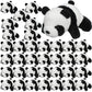 Sotiff 36 Pcs Panda Stuffed Animal Panda Plush Animal Toy 4 Inch Mini Stuffed Animals Small Soft Stuffed Panda Gifts, Jungle Safari Party Favors, Classroom Prizes, Stocking Stuffers For Boys And
