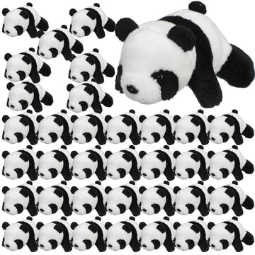 Sotiff 36 Pcs Panda Stuffed Animal Panda Plush Animal Toy 4 Inch Mini Stuffed Animals Small Soft Stuffed Panda Gifts, Jungle Safari Party Favors, Classroom Prizes, Stocking Stuffers For Boys And