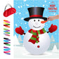 MISS FANTASY Christmas Games for Kids Party - Pin Nose on Snowman  Christmas Party Decorations  Activities & Game for Family & mature-themeds - Xmas Gifts