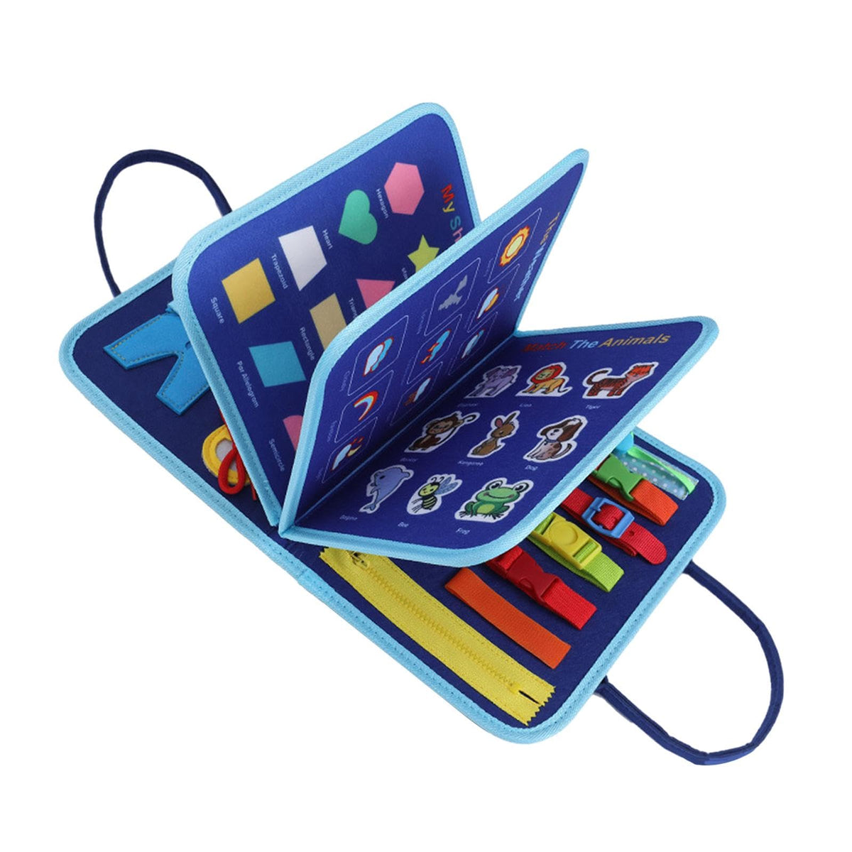 Loom Tree Educational Activity Developing Sensory Board Travel Toy For Kids 2 Year Old | Toys For Baby | Developmental Baby Toys