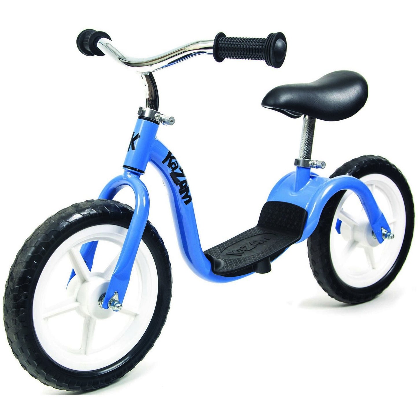 Kazam V2E No Pedal Balance Bike, 12-Inch, Blue