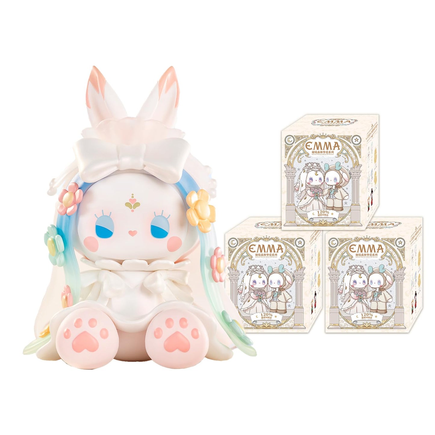 LUCKY EMMA Studio Emma Secret Forest Coffee Shop Series Blind Box 1PC Blind Bag Random Collection Mystery Box Toys Cute Blind Box Figures for Birthday Gifts