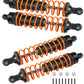 ARRCat 4PCS Black Big Bore All Aluminum Front Rear RC Shocks, Upgrade Parts for Slash 4x4 Rustler 4X4 Stampede, Replace 5862