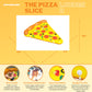 Swimline Inflatable Pizza Slice Pool Float, Multicolor