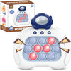 Fast Push Game, Handheld Game Console Fidget Toys Bubble Kids Game, Light Up Push Game Kids Toys For Ages 3-12, Handheld Puzzle