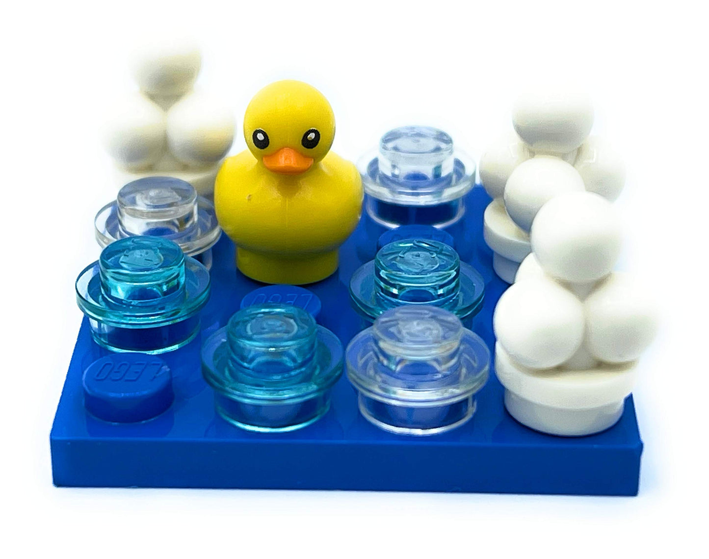 Rubber Ducky Duck Brick Scene- Great Gift!