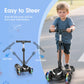 Electric Scooter for Kids Ages 3-12, 3-Wheel Electric Scooter, Electric Kick Scooter with 2 Speed, Long Battery Life, Bluetooth