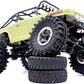 HOBBYSOUL 1.0 Mud Tires 61 * 22.4mm Super Soft Sticky 1.0 Crawler Tires for RC 1/18 TRX4M 1/24 AX24 SCX24 FCX24 Upgrade