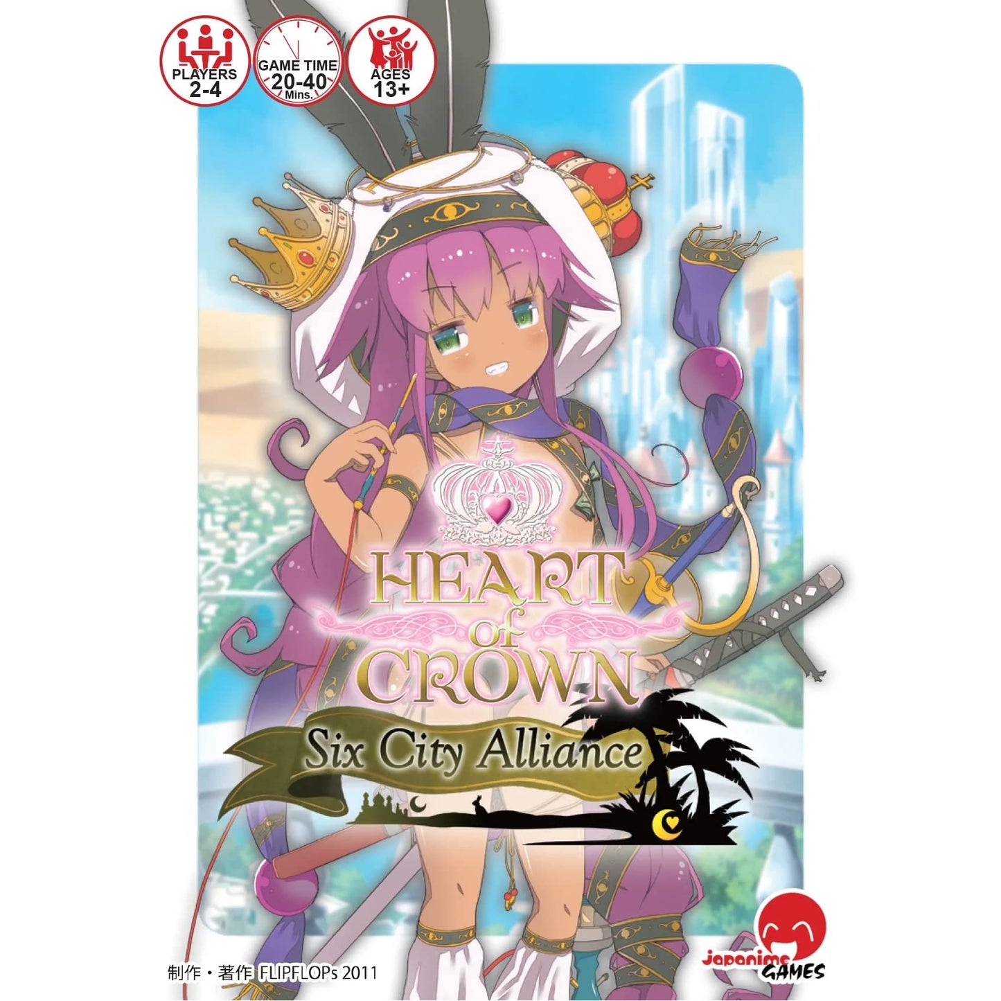 Japanime Games Heart Of Crown: Six City Alliance Expansion