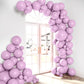 House Of Party Pastel Purple Balloons - Lavender Balloons 5/12/18 Inch, Light Purple Lilac Balloon Garland Kit For Graduation, B