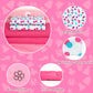 18 Inch Doll Bedding Accessories Set, Included Baby Doll Comforter, Mattress, Bed Sheets, Pillow Cute Doll Accessories- Fits 18'