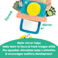 Lamaze Arty Says Cheese Clip On Stroller Toy - Baby Sensory Toys With Crinkle And Squeak Sounds - Includes Clip For On-The-Go Stroller Or Car Seat Play - Ages 0 Months And Up