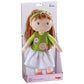 Haba Hedda - 12' Soft Doll With Brown Hair, Blue Eyes And Embroidered Face For Ages 18 Months And Up