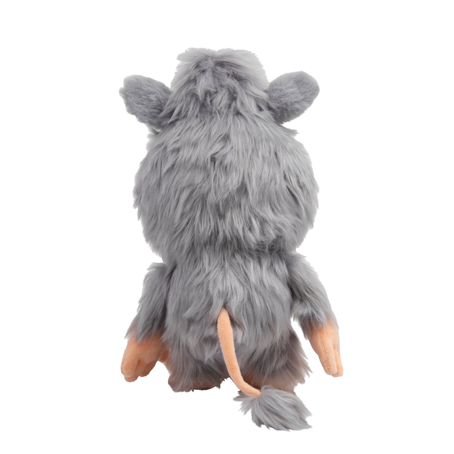Booba Yeti Plush Toy – 12" Soft Stuffed Grey Friend – Cozy Gift for Kids – Collectible from Animated Series