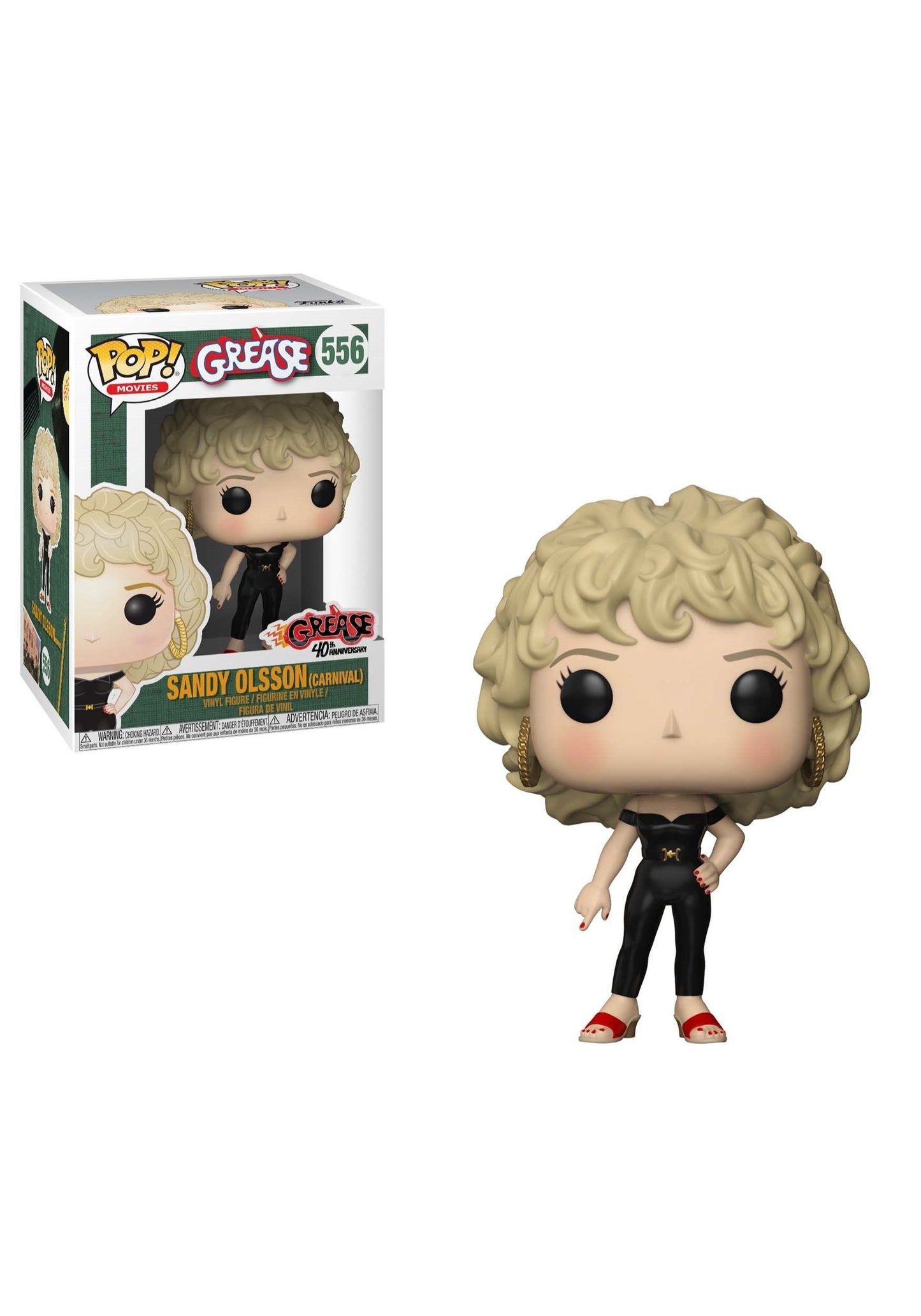 Funko Pop! Movies: Grease Sandy (Carnival) Collectible Figure, Multicolor