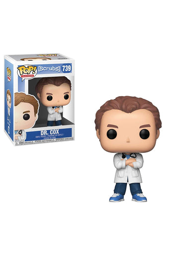 Funko POP TV: Scrubs - Dr. Cox Vinyl Figure, Multicolor, Model 35600