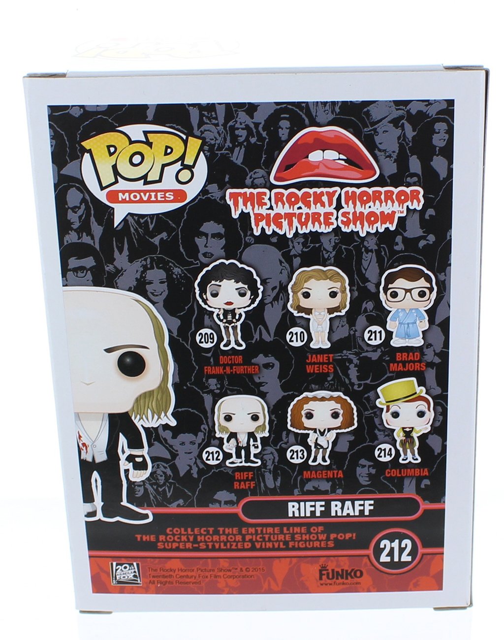 Funko Rocky Horror Picture Show Pop! Riff Raff #212 Vinyl Figure