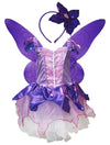 Petitebella Fairy Costume Dress 1-10y (Purple, 6-8 Years)