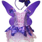 Petitebella Fairy Costume Dress 1-10Y (Purple, 4-6 Year)