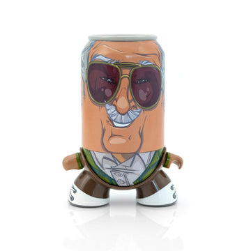 Toynk Stan Lee Sodaz Vinyl Can | Marvel Legends Self-Balancing Desk Action Figures With Base | Cute Desk Decor & Stress-Relief Executive Desk Toys | Marvel Action Figures 5'