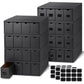 Resurhang Trading Card Storage Box 19200+ Card Collection With Separate Boxes And Label Stickers Soccer Sports Storage Compatibl