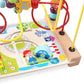 AISHUN Wooden Bead Maze Toy - Colorful Roller Coaster for Toddlers, Medium Size, Educational Gift for Kids, Multicolor