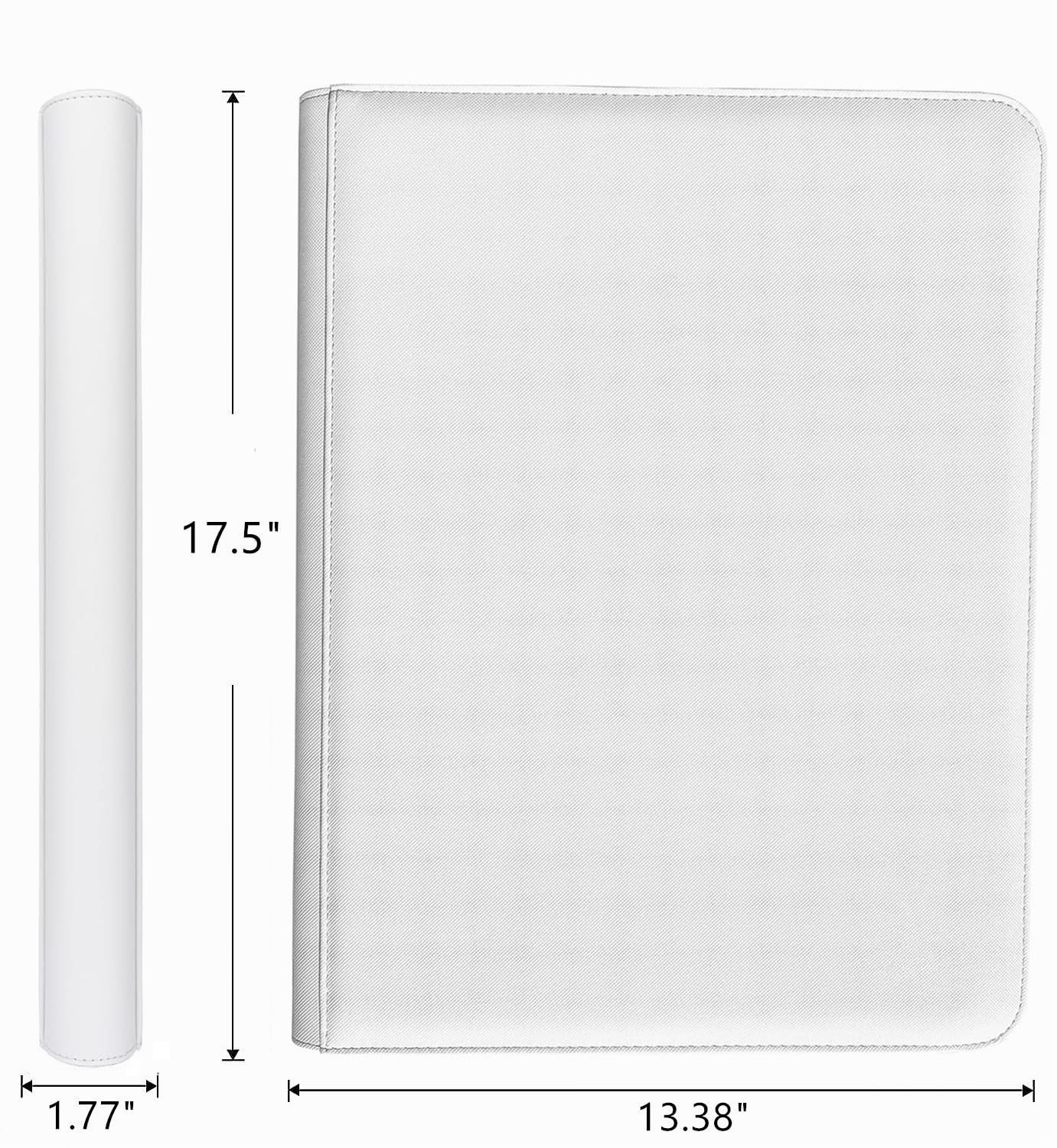 1000+ Pockets Trading Card Binder, 16 Pocket Ringless Side Loading Card Holder Album, Trading Card Album Fit For Yugioh, Mtg, Tc