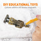 ibasenice 3 Sets Dinosaur Dig Tools Kit for Dino Fossils Educational Excavation Kits STEM Science with Mini Hammer Chisel Brush