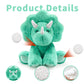 Hideekoog Triceratops Stuffed Animal Toys  8.5 Inch Soft and Cuddly Triceratops Plush Animals Toy  Cute and Realistic Stuffed Animals Gifts for Boys and Girls Soft Toy for Kids