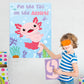 B1ykin Party Pin The Tail Games - Pin The Tail on The Poster Stickers Game Poster Photo Prop Decor, Sticker Game DIY Craft Proje