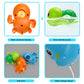 Bath Toys, Cute Swimming Turtle Baby Bath Toys For Toddler 1-3, Water Pool Floating Wind Up Toys For 1 Year Old Boy Girl Gifts, Infant Toddlers Kids Bathtub Toys, 3 Pack